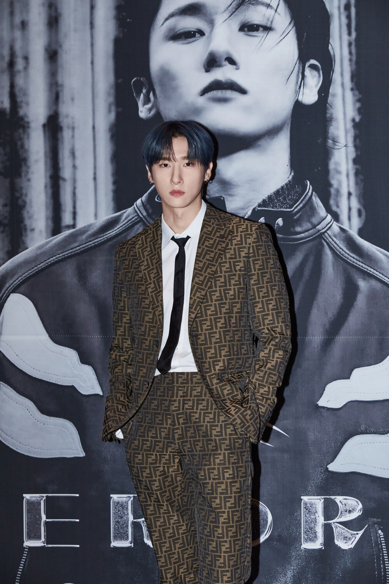 Singer-songwriter I.M, also a member of Monsta X, holds a press conference about his new album, 