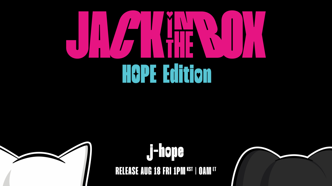A promotional image for BTS rapper J-Hope's solo album 