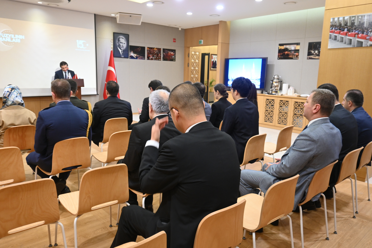 Turkish embassy observes 'Democracy and Unity Day' at Turkish Embassy in Jung-gu, Seoul on Saturday. (Sanjay Kumar/The Korea Herald)