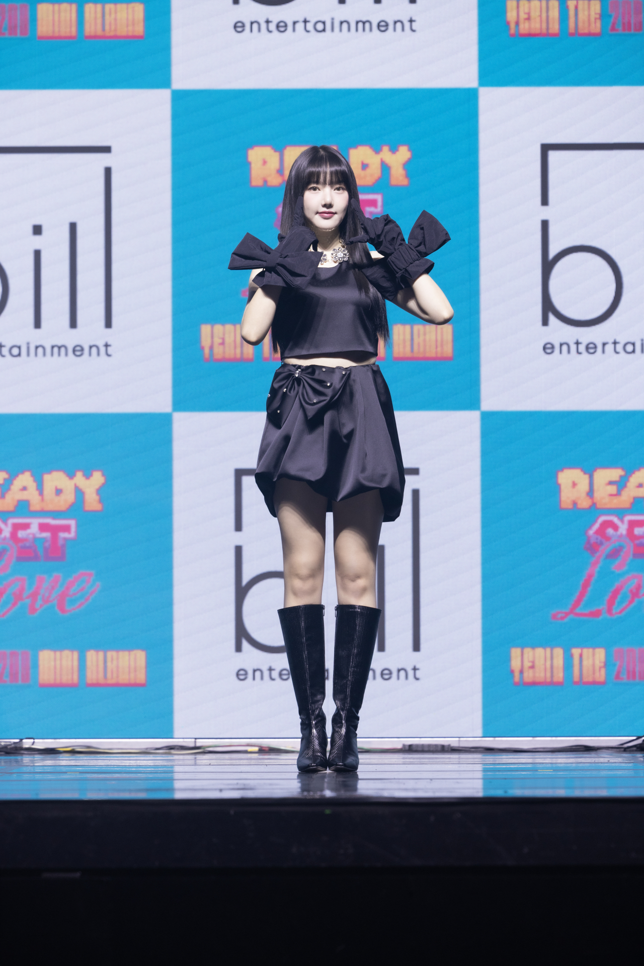 Yerin introduces her 2nd solo EP 'Ready, Set, LOVE' during a press conference in Seoul, Wednesday. (Bill Entertainment)