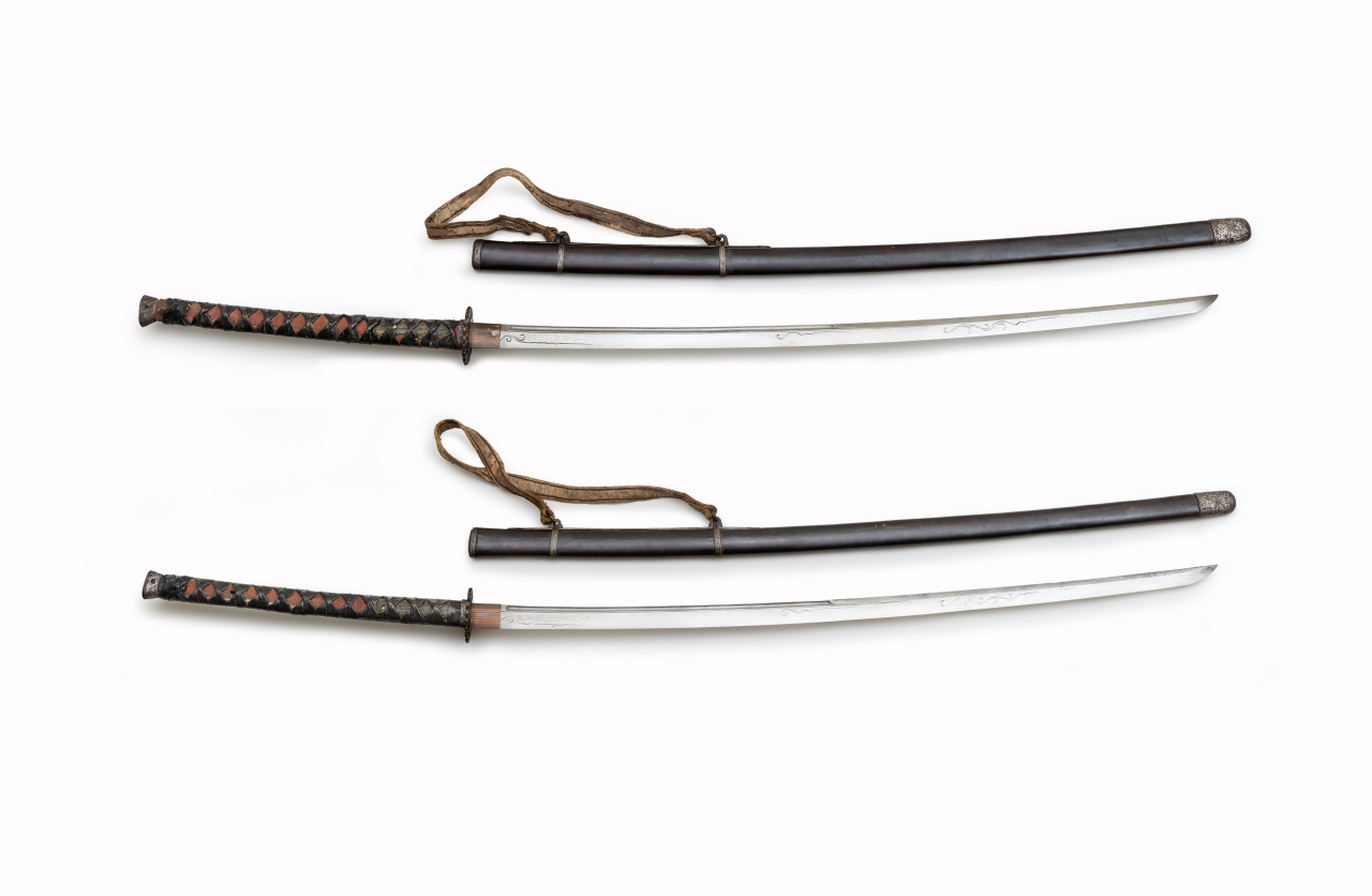 Admiral Yi Sun-sin's two long swords, designated national treasures (CHA)