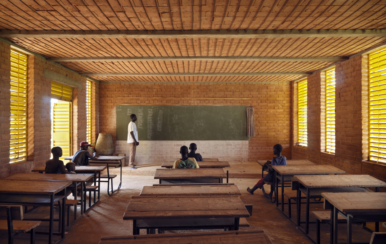 Gando Primary School in Burkina Faso, built by Diébédo Francis Kéré and locals (Enrico Cano)
