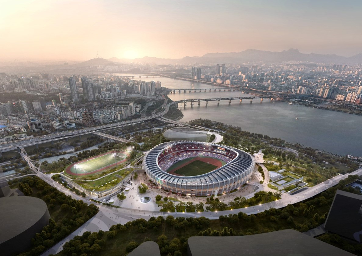 An illustration of the Seoul Olympic Stadium in Jamsil, southern Seoul (Seoul Metropolitan Government)