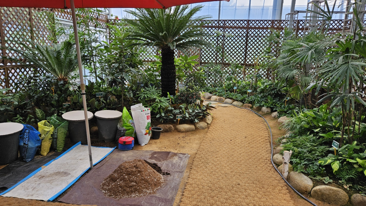 Seoul city's plant hospital inpatient unit at the Agricultural Technology Center in Seocho-gu, Seoul (Agricultural Technology Center)