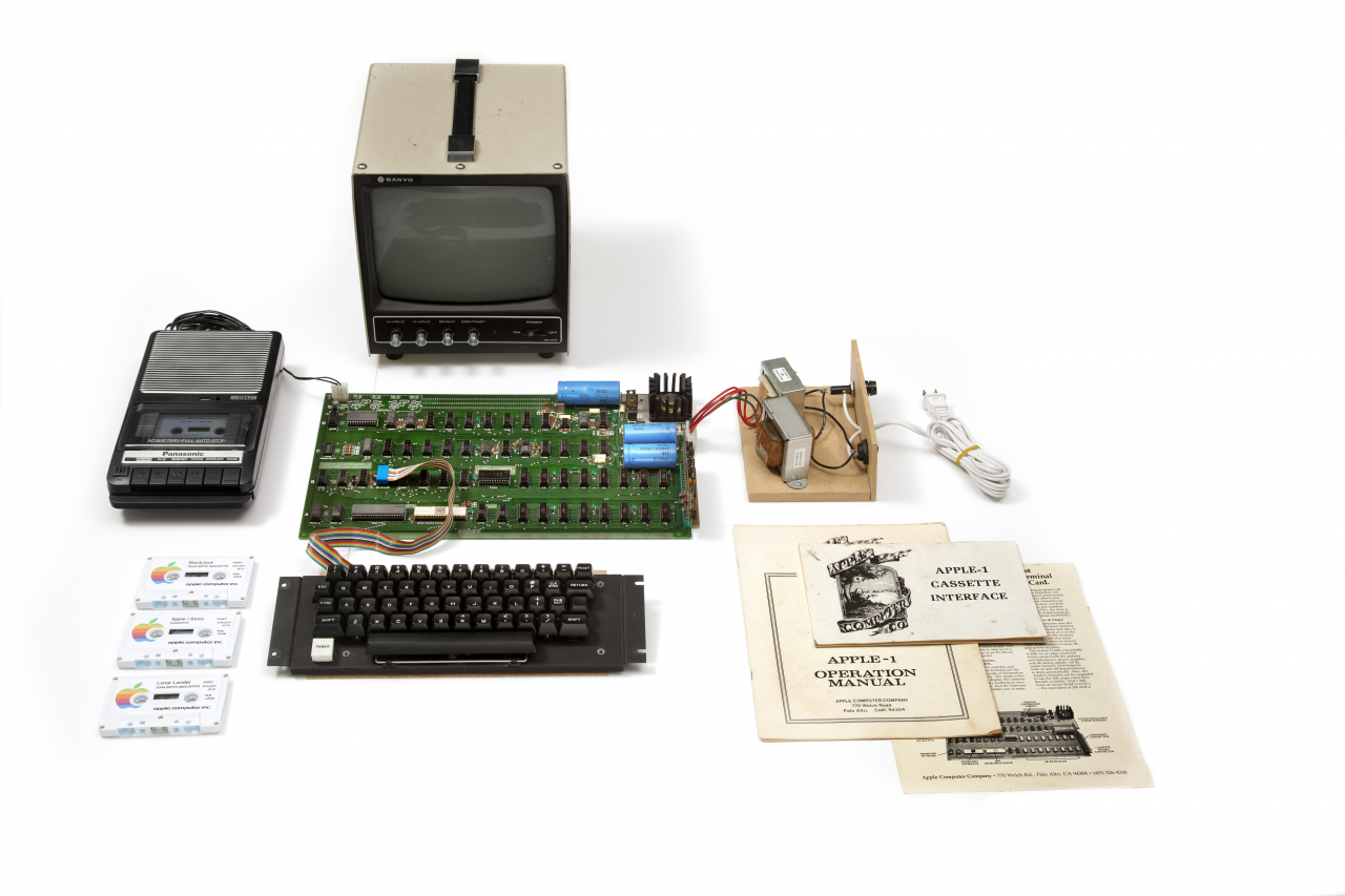 An image of Apple’s first personal computer, the Apple I, launched in 1976. (Nexon)