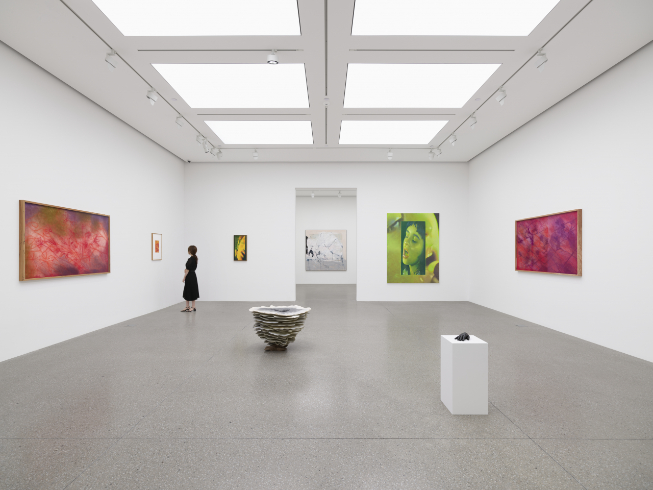 An installation view of 