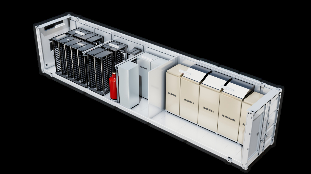 ISO Container Type Energy Storage System manufactured by ACE Engineering (ACE Engineering)