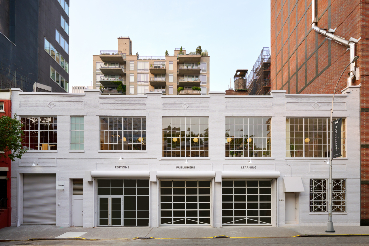 Exterior view of Hauser & Wirth New York on 18th Street (Courtesy Hauser & Wirth)