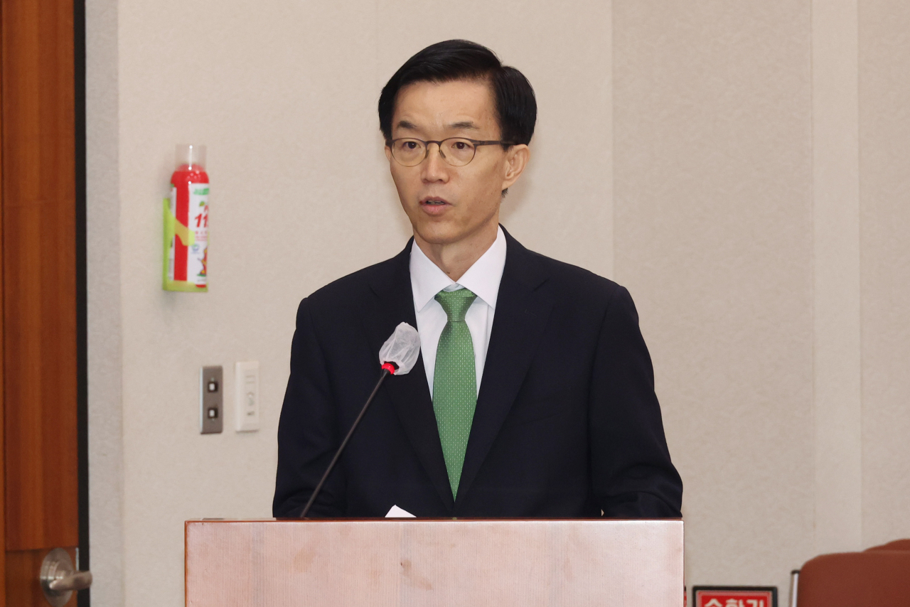 The newly appointed Trade, Industry and Energy Minister Bang Moon-kyu (Yonhap)