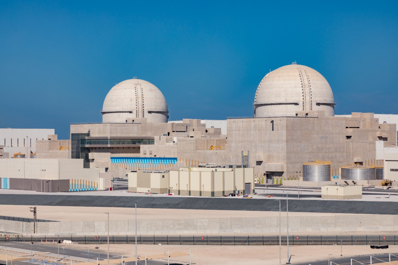 Nuclear power plants built by Korea Hydro & Nuclear Power in Barakah, the United Arab Emirates (Herald DB)