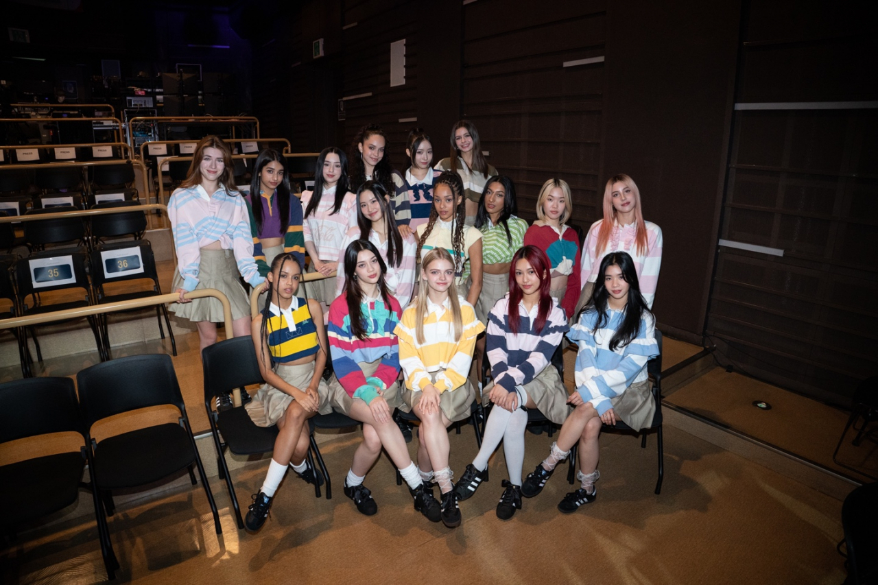 The 18 contestants of global girl group debut project 