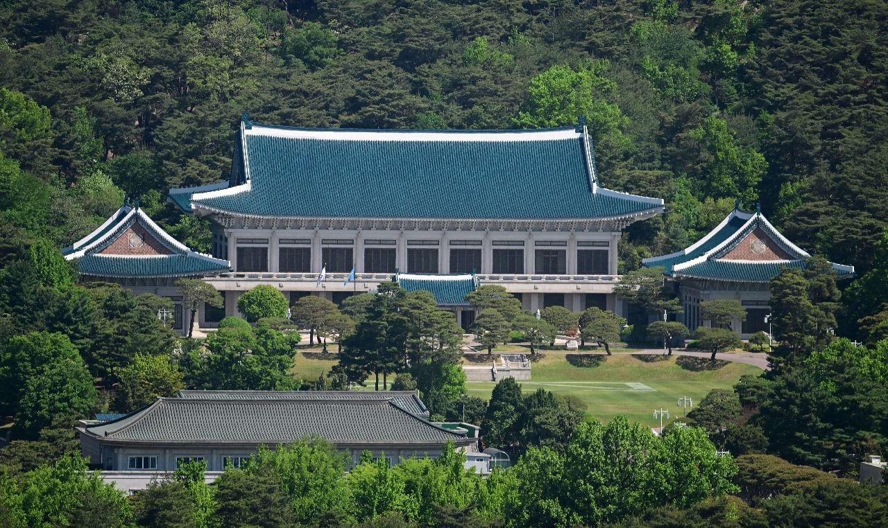 Cheong Wa Dae, the former presidential office complex, is seen the day before it was opened to the public on May 10, 2022. (Park Hae-mook/The Korea Herald)