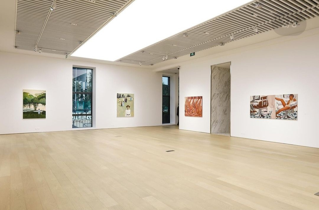 An installation view of the group exhibition 