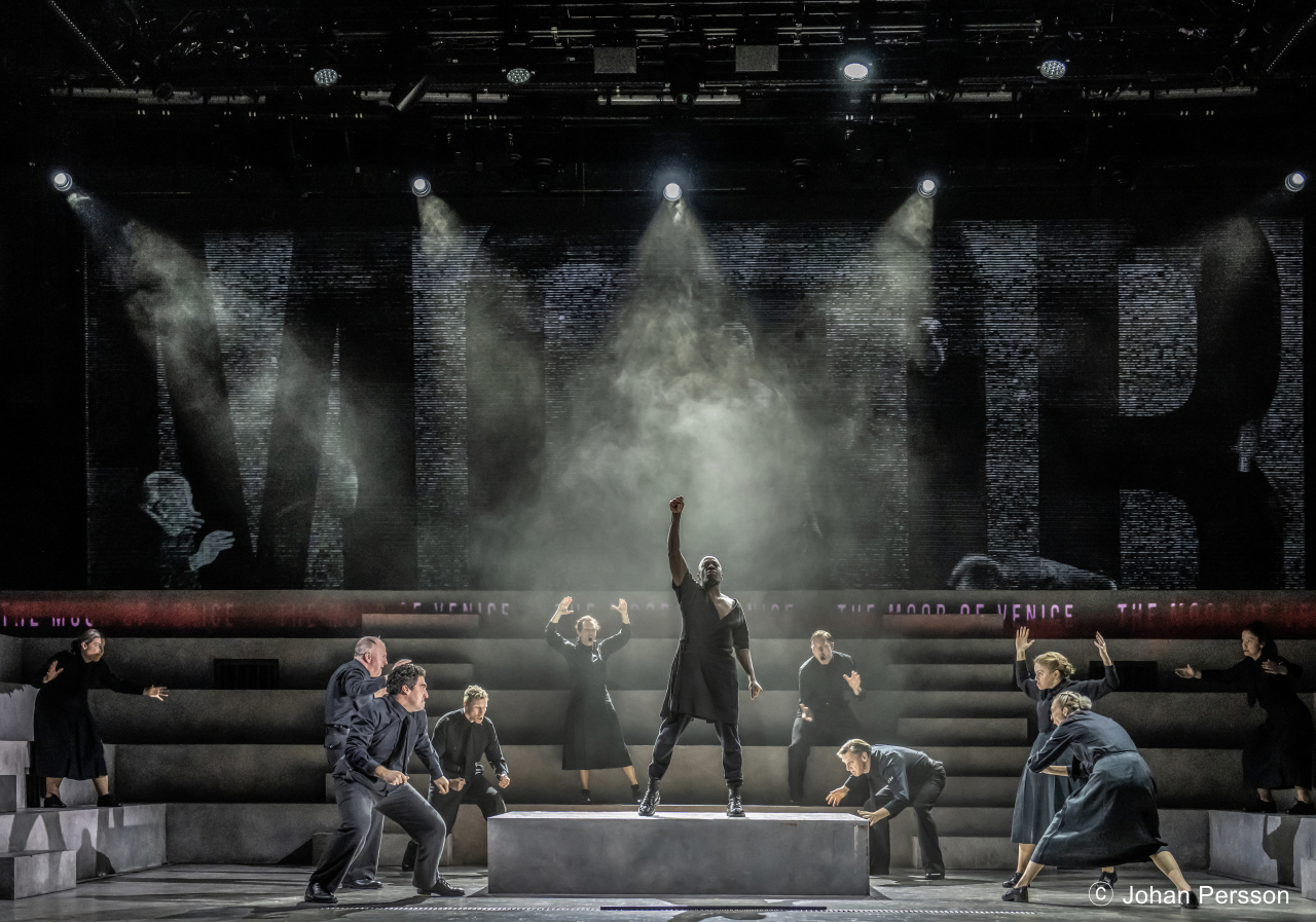 Clint Dyer’s production of Shakespeare's “Othello” (Johan Persson)