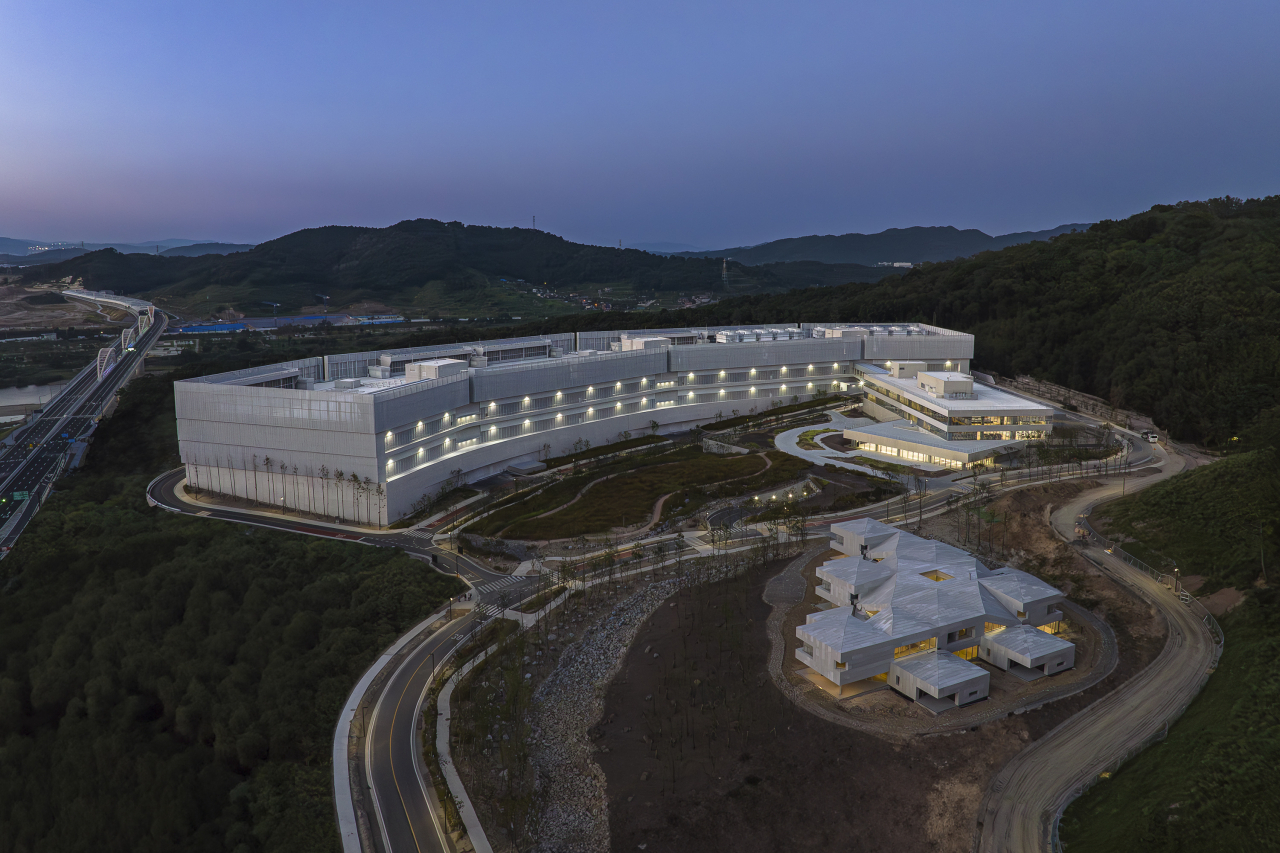 Naver's second data center, Gak Sejong, in the city of Sejong (Naver)