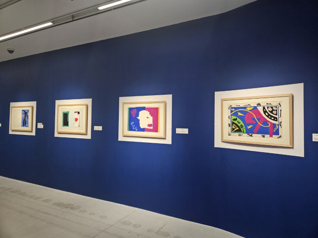 Henry Matisse's paper cut-outs are on display in 