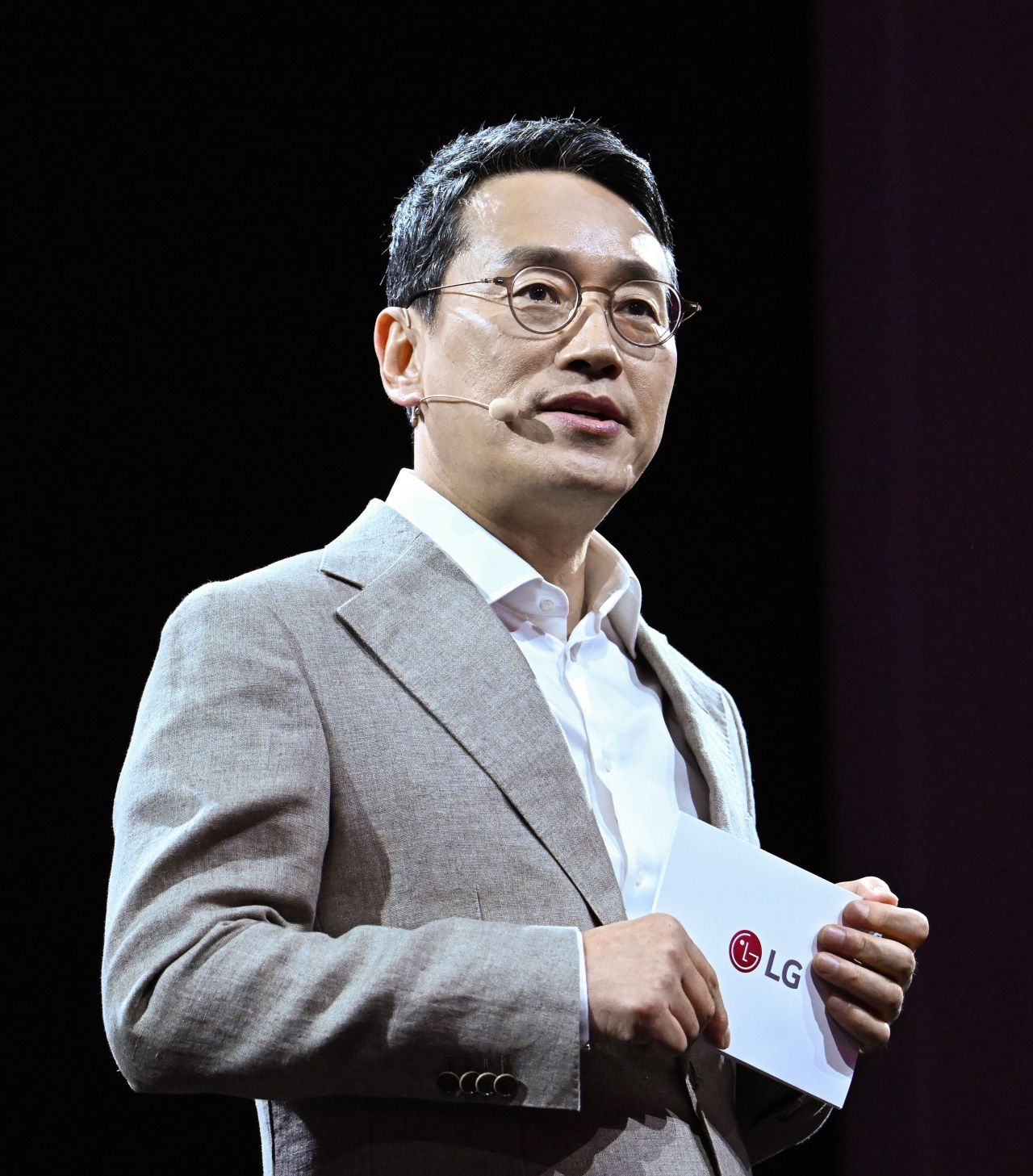 LG Electronics Chief Executive Officer Cho Joo-wan talks about the company's vision to transform into a 