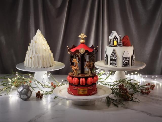 Grand InterContinental Seoul Parnas showcases luxury cakes, including a limited edition 
