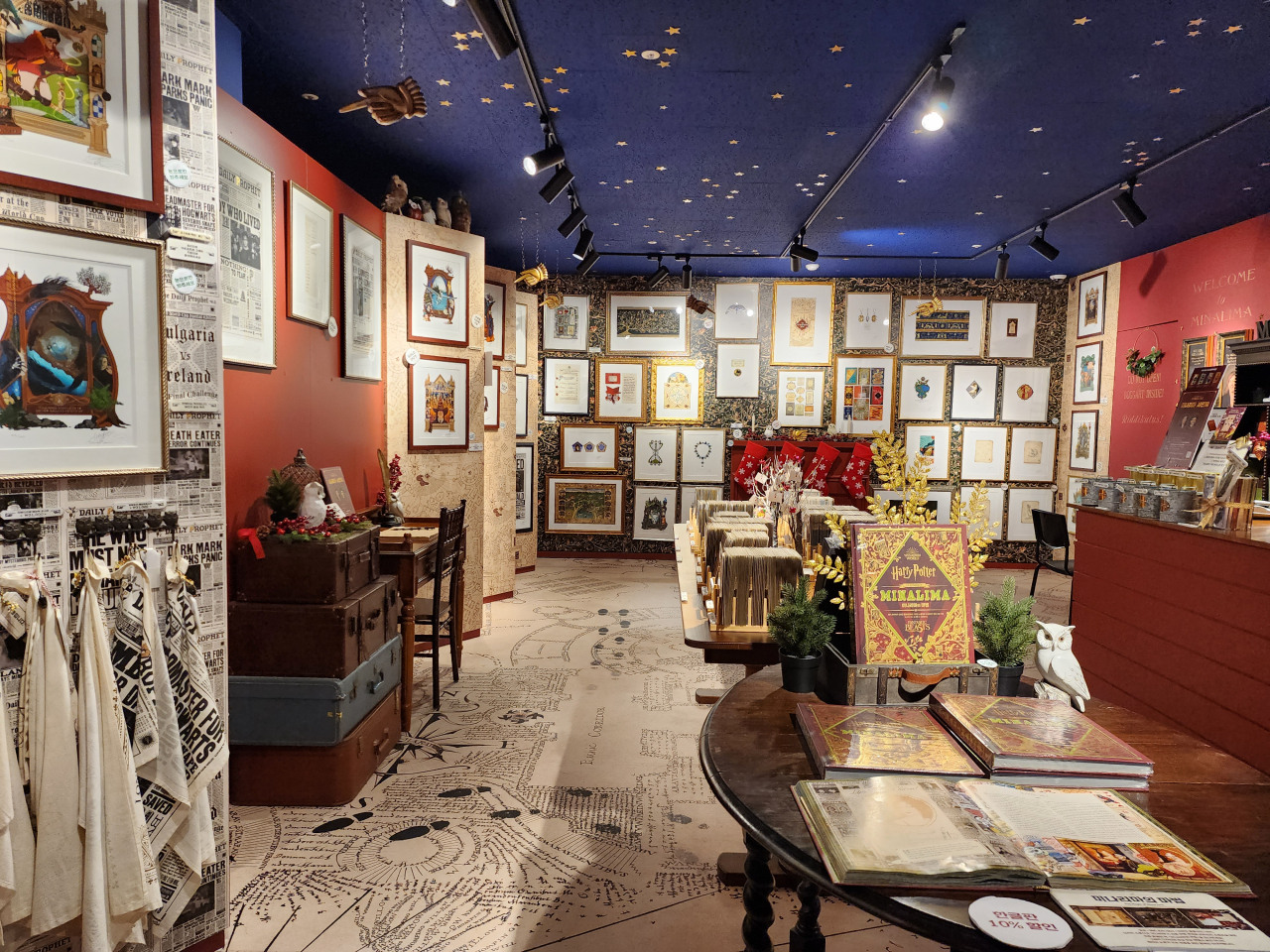 The House of MinaLima in Seoul (Hwang Dong-hee/The Korea Herald)