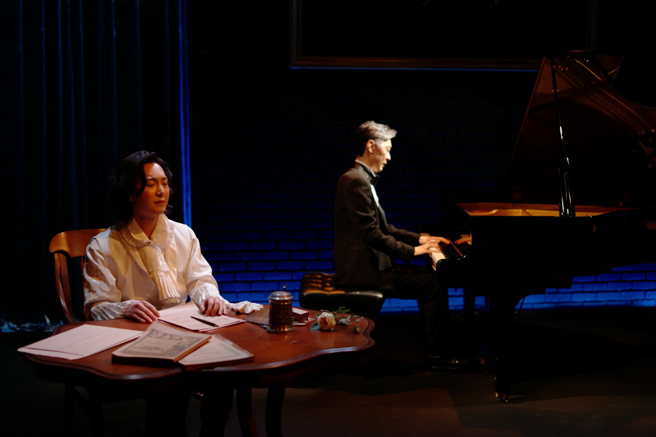 A scene from “Chopin, Blue Note” (Yonhap)