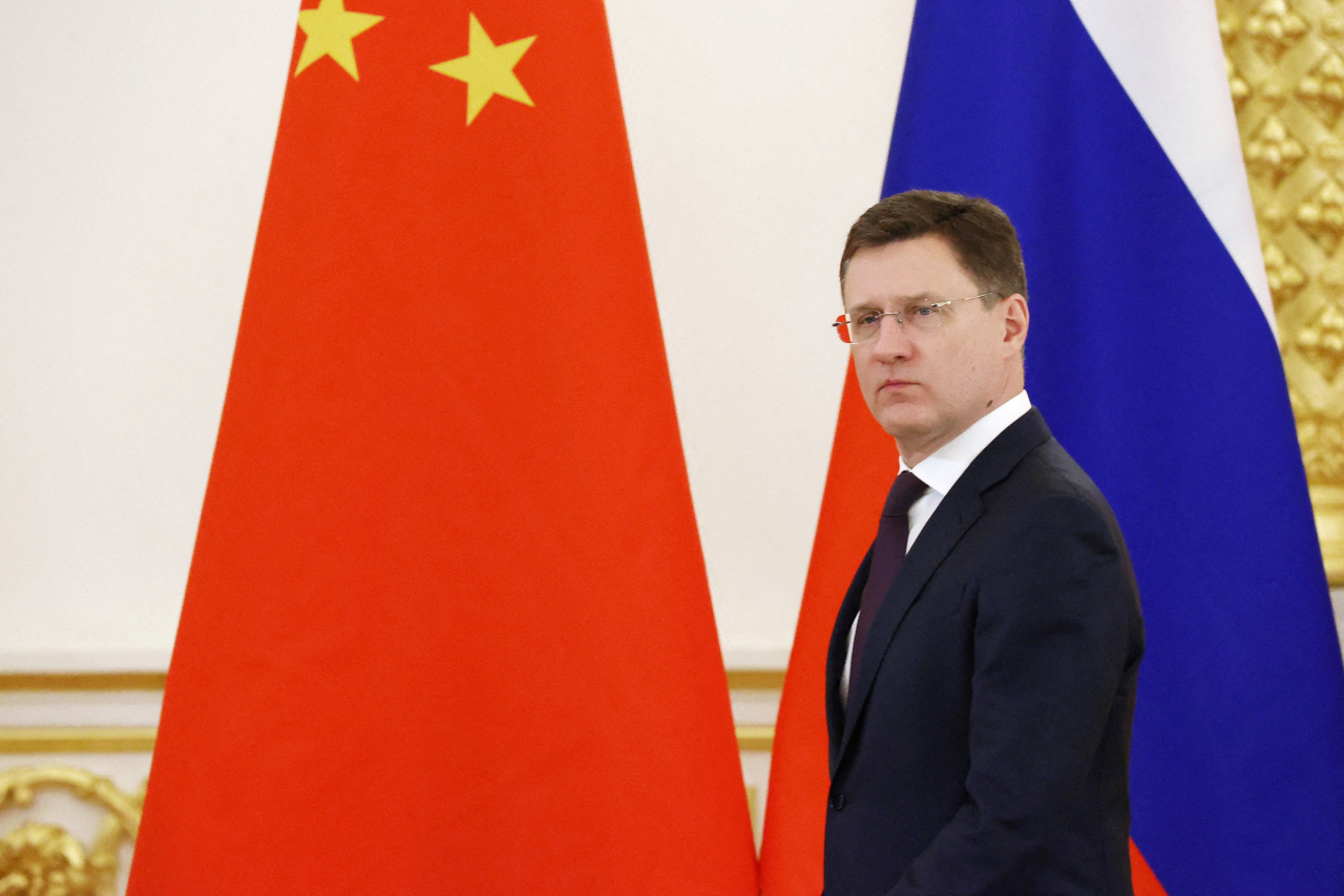 This file photo shows Russian Deputy Prime Minister Alexander Novak at the Kremlin in Moscow, Russia, March 21. (Reuters)