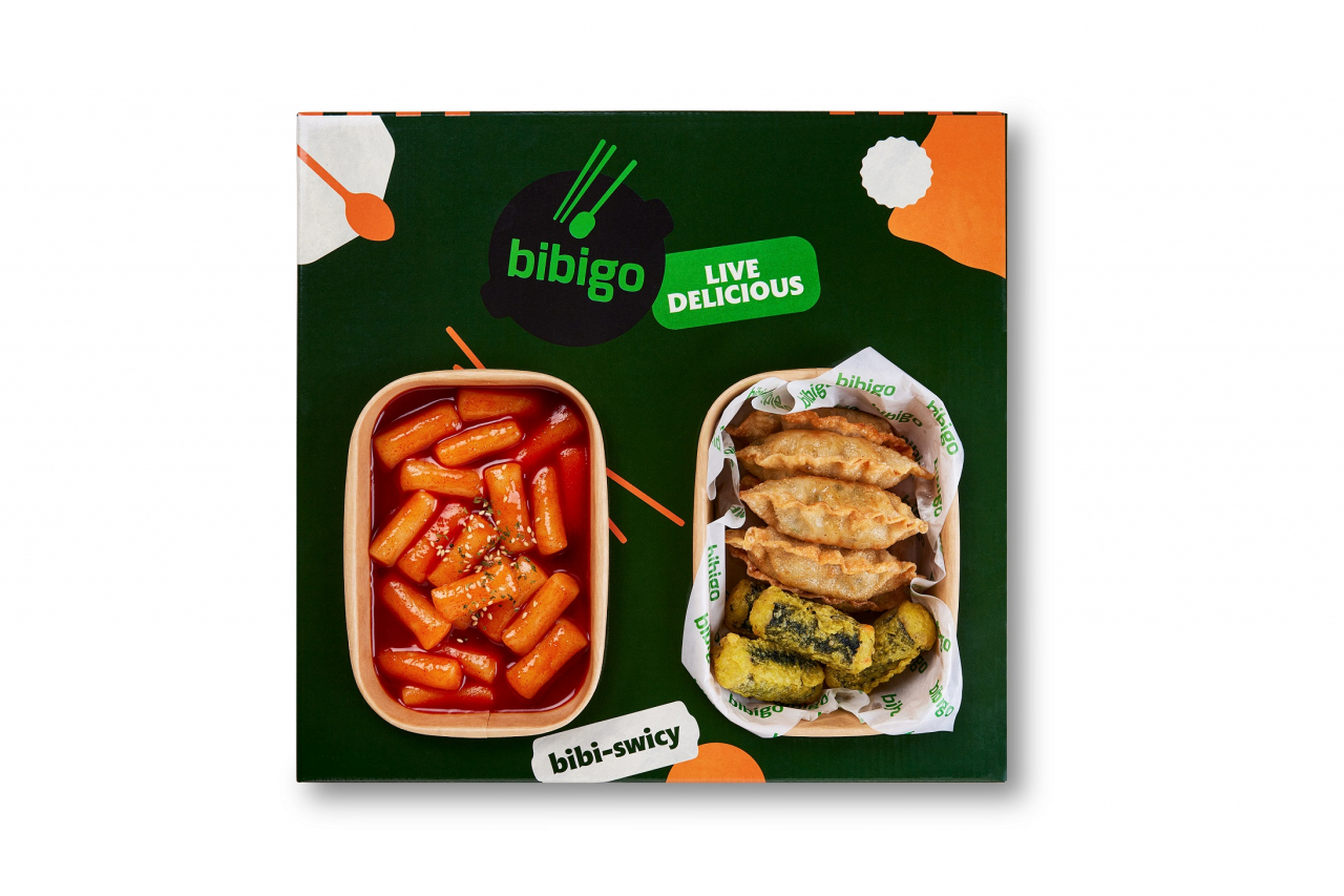 Some of Bibigo's K-street food products, including tteokbokki, fried seaweed rolls and fried mandu (CJ CheilJedang)