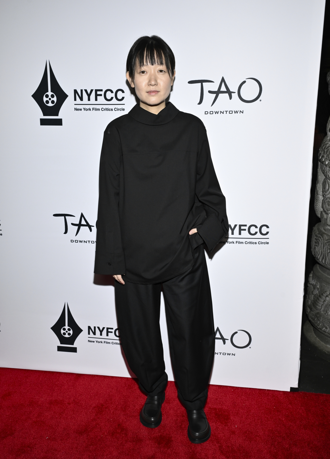 Director Celine Song attends the New York Film Critics Circle Awards at Tao Downtown in New York on Jan. 3. (AP-Yonhap)