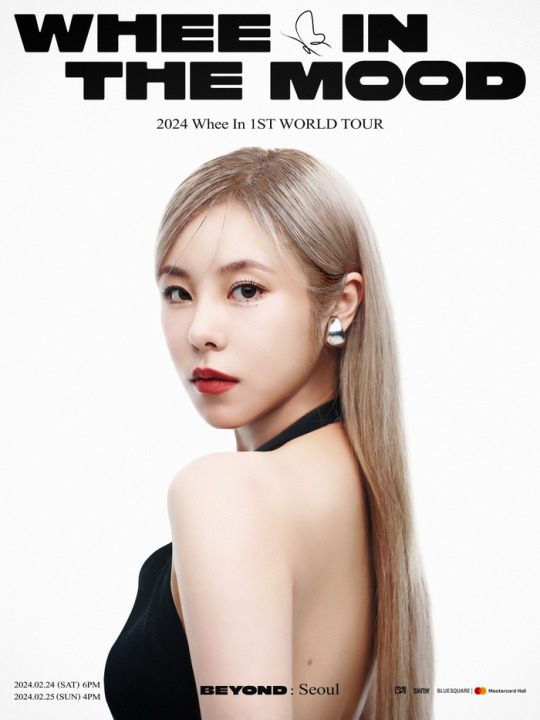Poster for Wheein's first solo concert, 