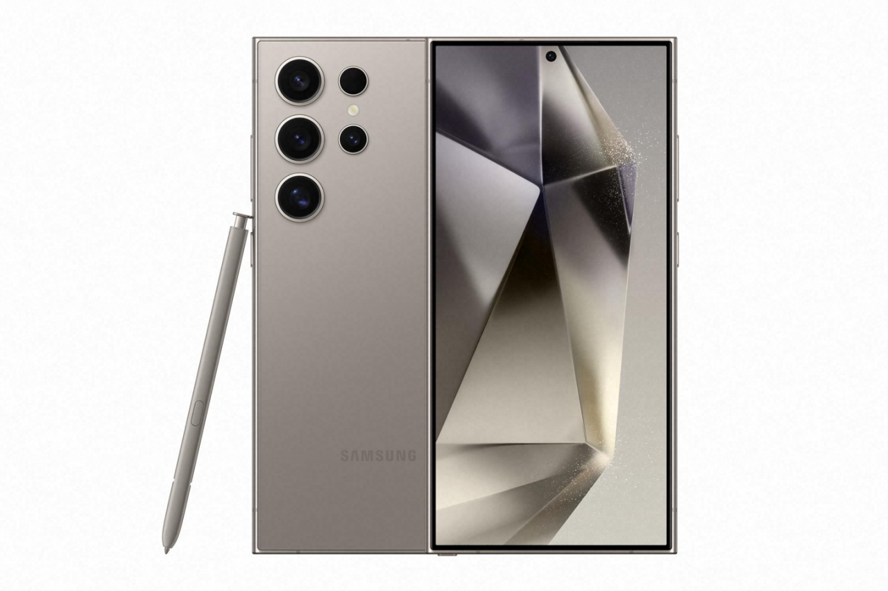 The Galaxy S24 Ultra smartphone (Samsung Electronics)