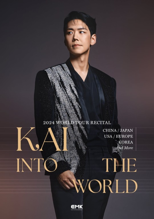 Poster of Kai's world tour 