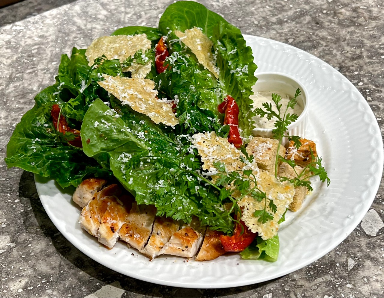 Laurus Blanc's Caesar salad (Laurus Blanc)