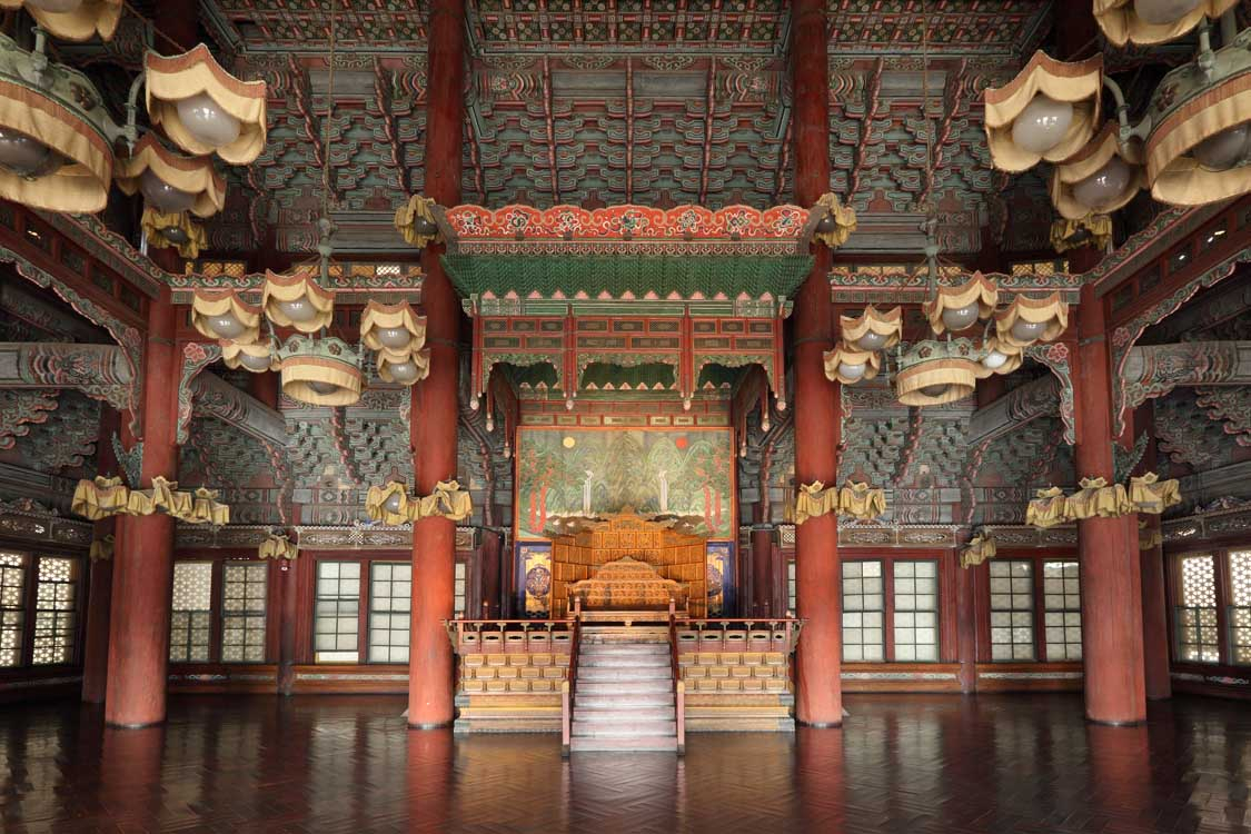 Injeongjeon, the main hall of the palace Changdeokgung. (Cultural Heritage Administration)