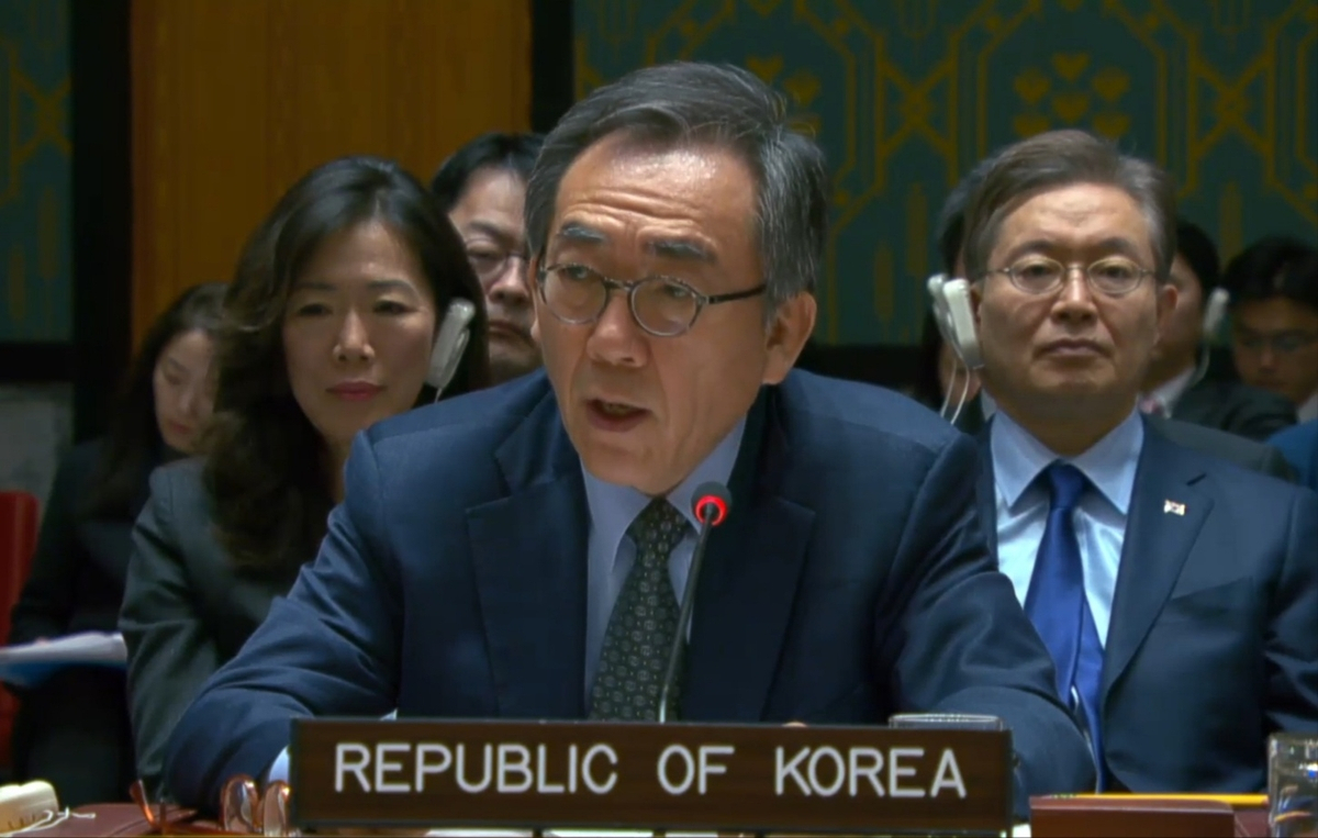 South Korean Foreign Minister Cho Tae-yul (Yonhap)