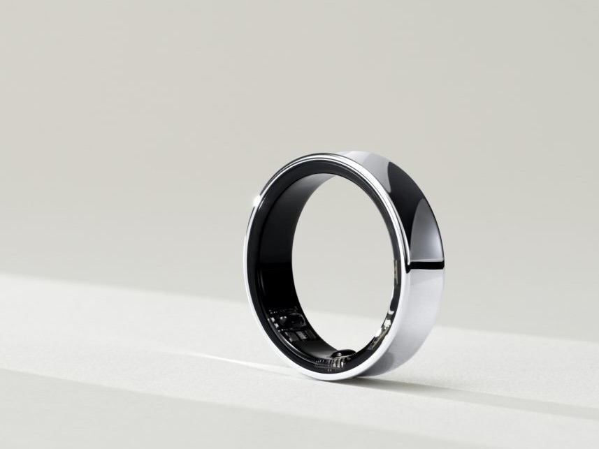 Samsung Electronics displayed prototype Galaxy Rings in silver, black, and gold at the Mobile World Congress in Barcelona, offering unobtrusive, always-on health monitoring with concealed sensors, slated for release later this year. (Samsung Electronics)