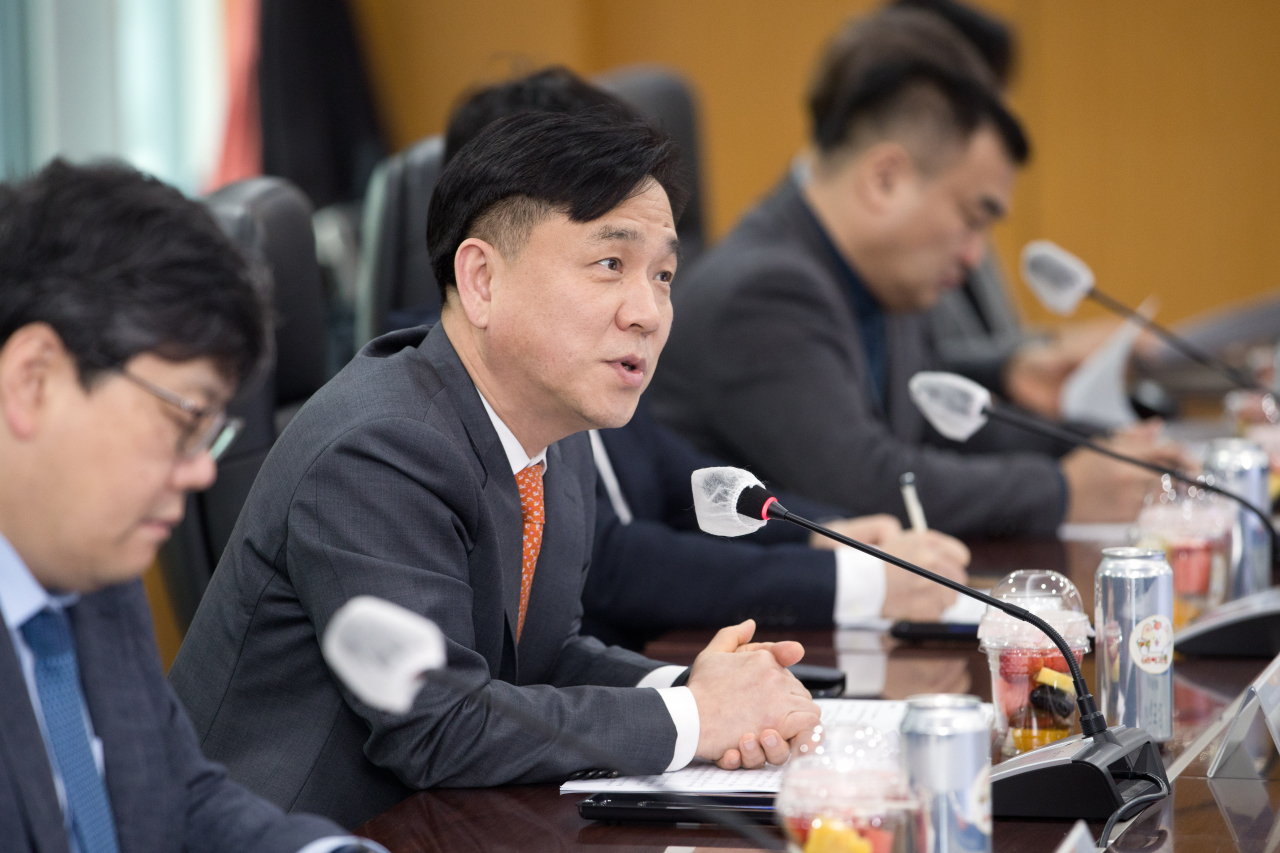 Second Vice Science Minister Kang Do-hyun is seen in this photo provided by his office on Monday (Yonhap)