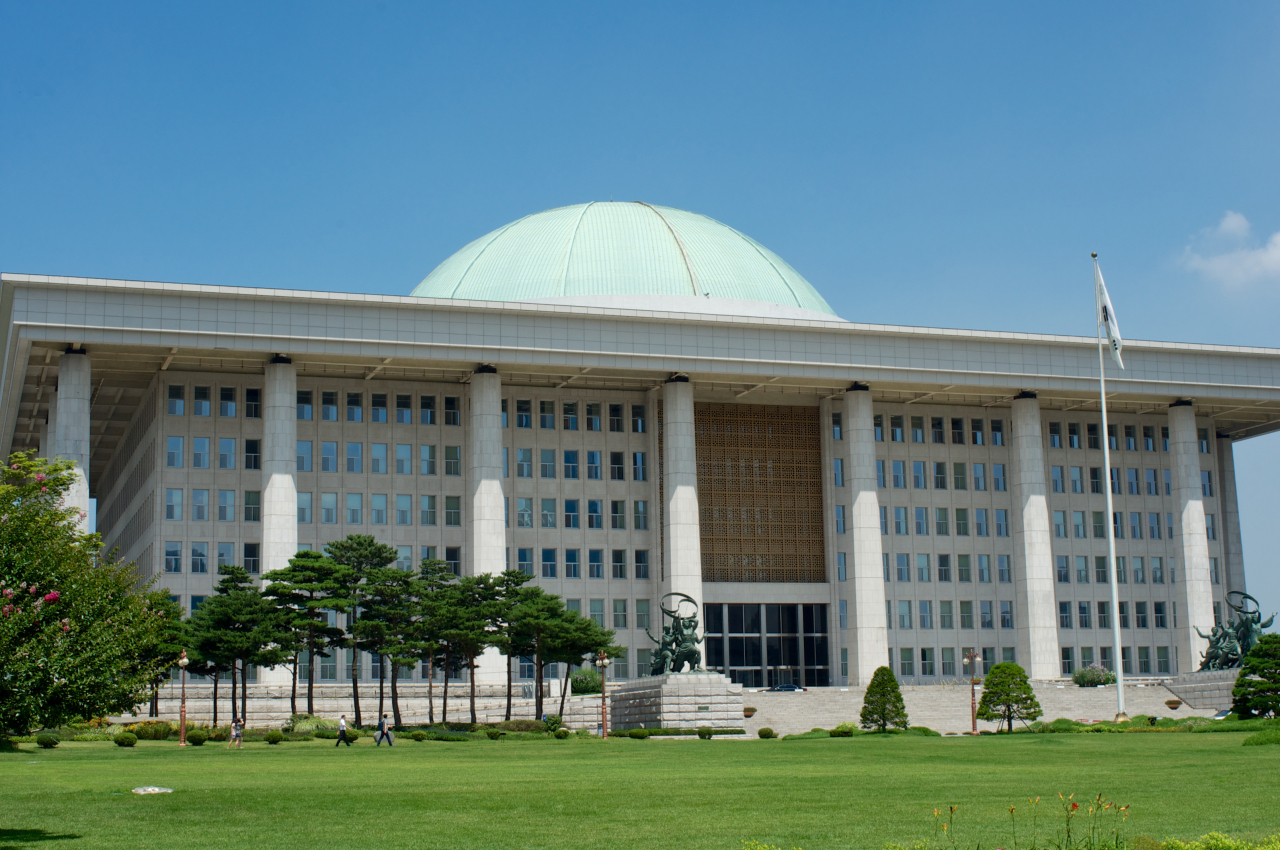 The National Assembly building in western Seoul (gettyimagesBank)
