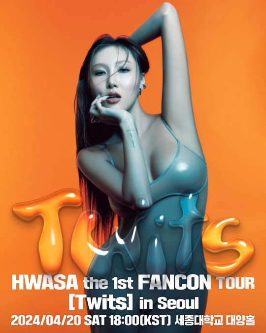 Poster for Hwasa's 