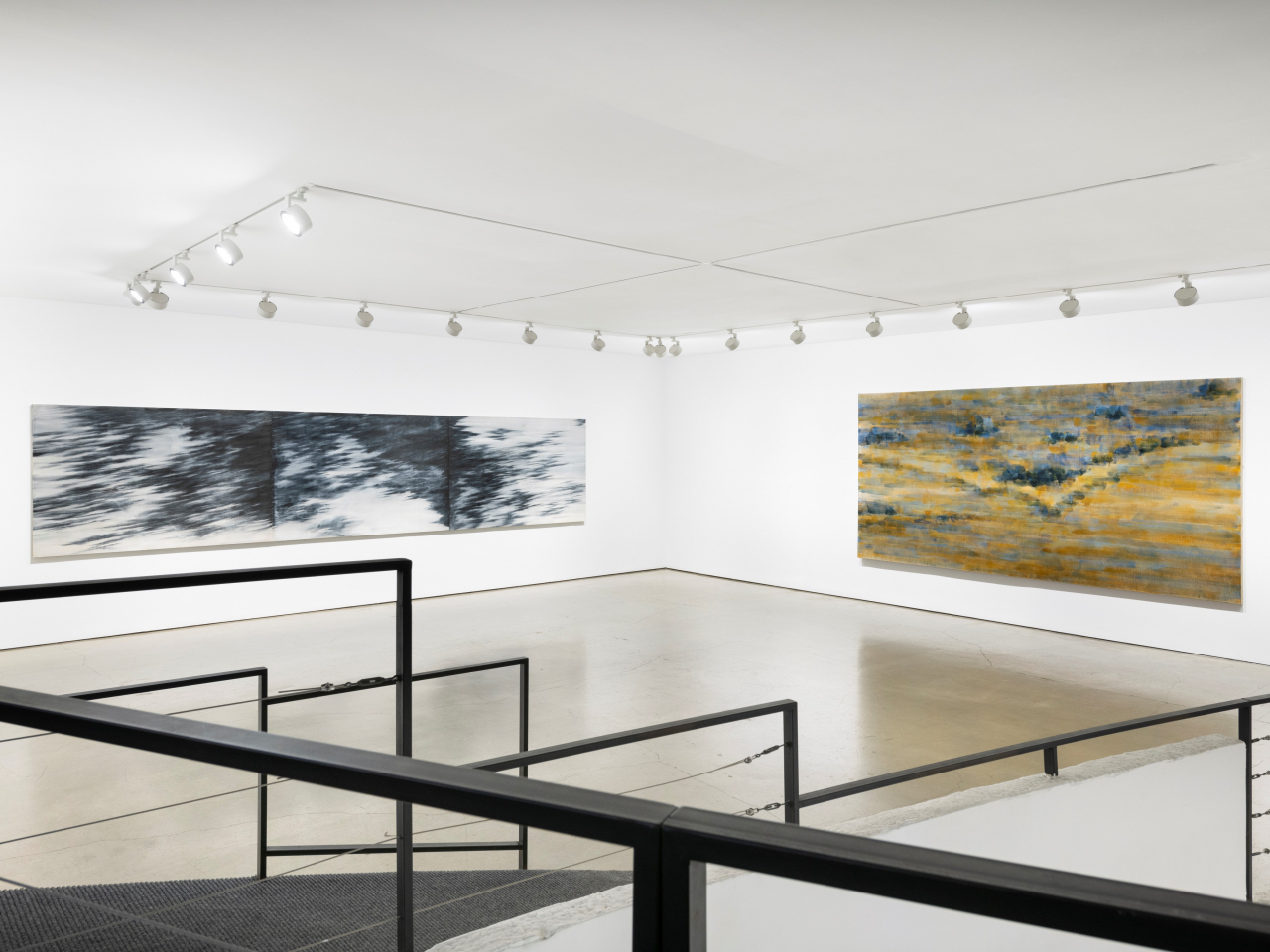 An installation view shows 