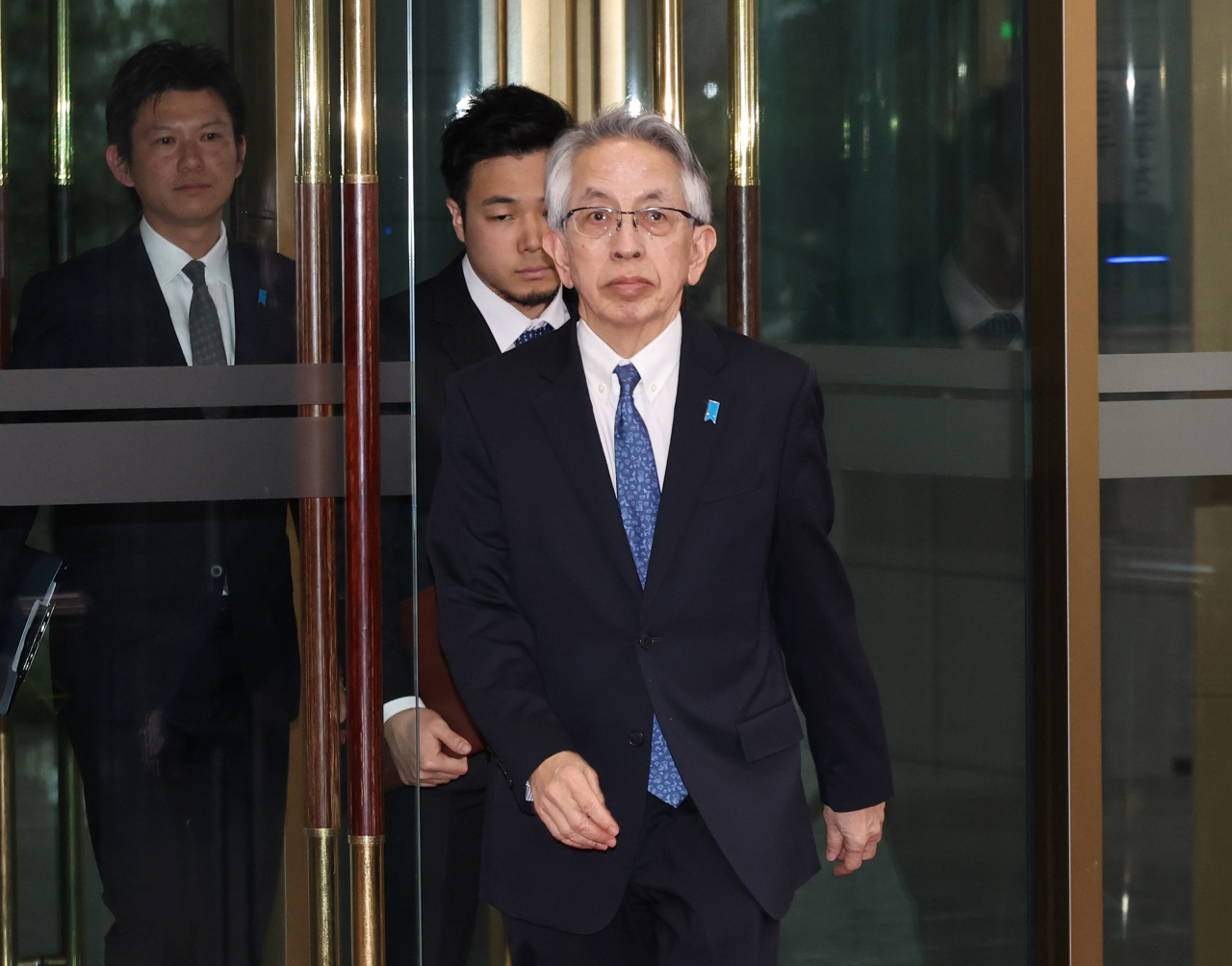 Japan's ambassador to South Korea, Koichi Aiboshi, is summoned to the Foreign Ministry on Friday. (Yonhap)