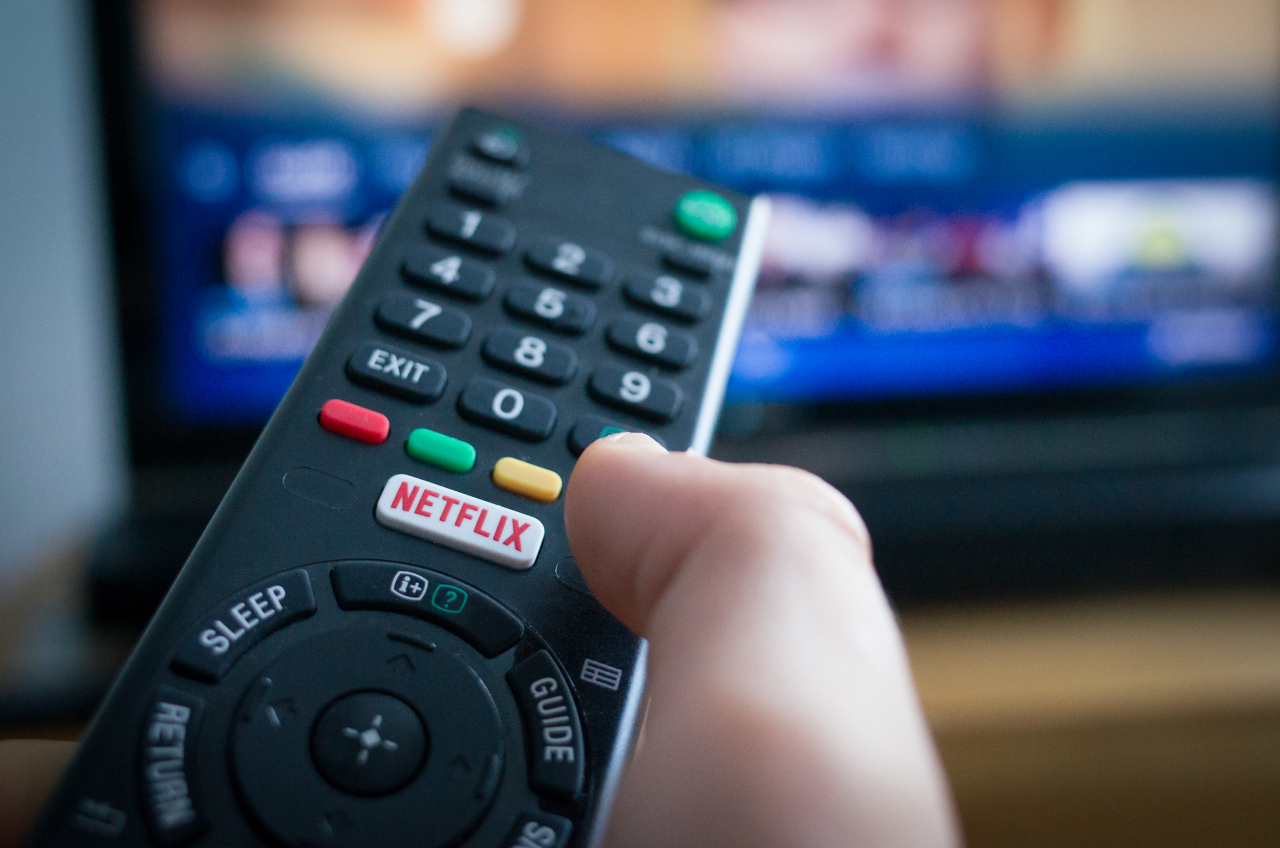 Netflix button on a TV remote (Getty Images Bank)