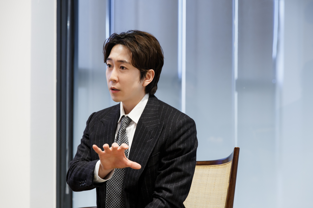 Yoon Hyun-sik, head of sales at Seoul Auction's global business team, speaks to The Korea Herald during an interview on March 15 in Seoul. (Seoul Auction)