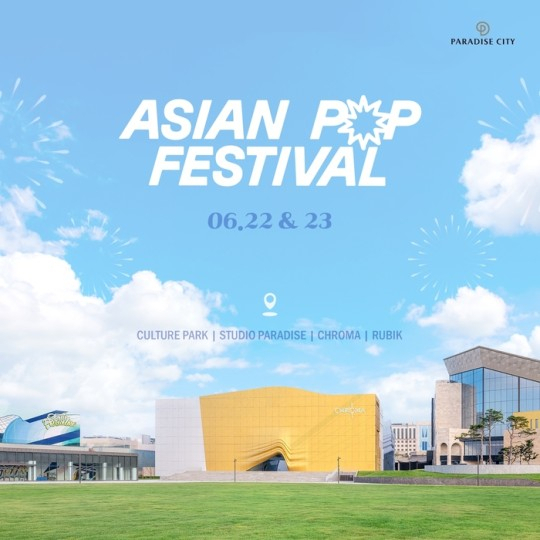Poster for the Asian Pop Festival (Paradise City)