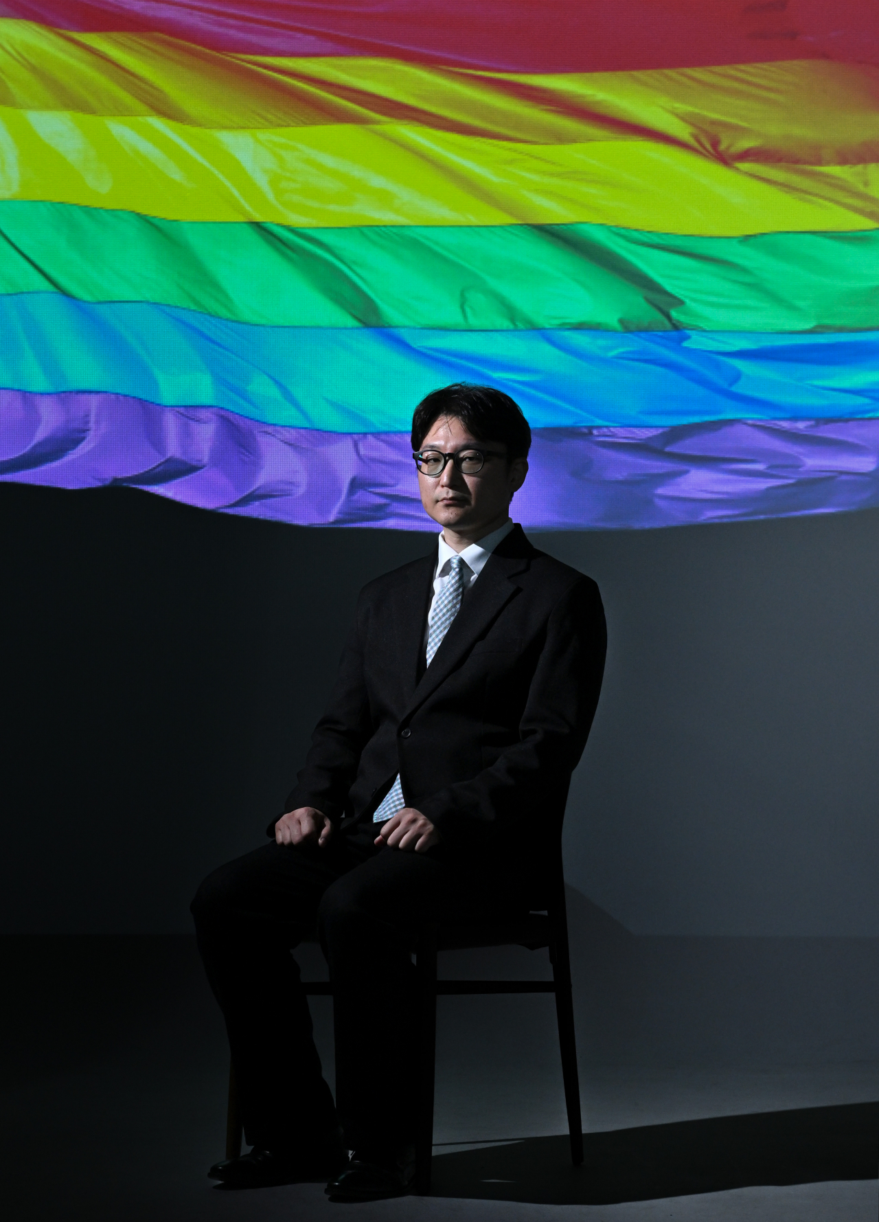 Lee Dong-hwan, once a Methodist pastor poses for a photo ahead of an interview with The Korea Herald at Herald Square in Seoul on March 19. (Im Se-june/The Korea Herald)