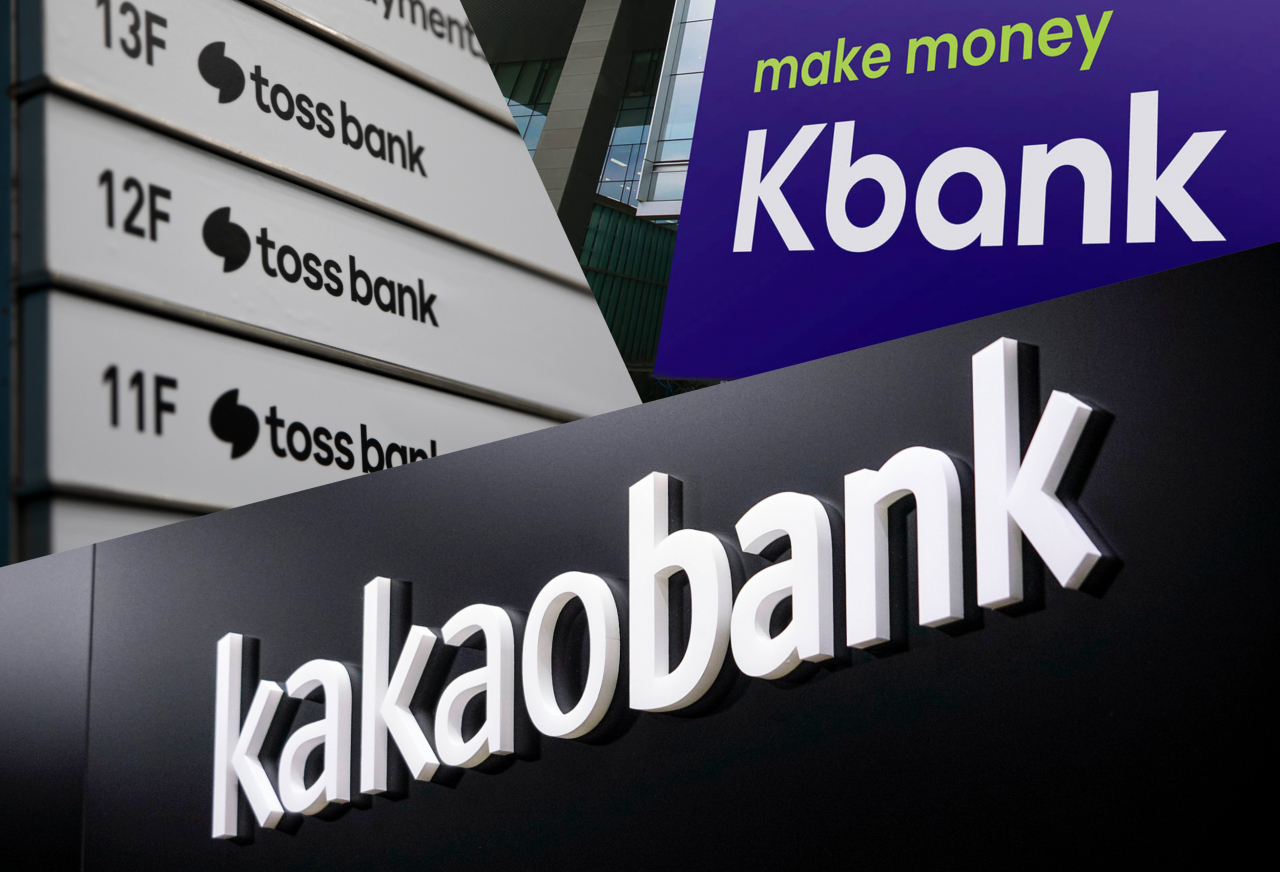 (Toss Bank, K bank, Kakao Bank)