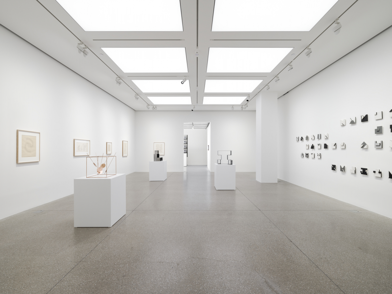 An installation view of the exhibition 