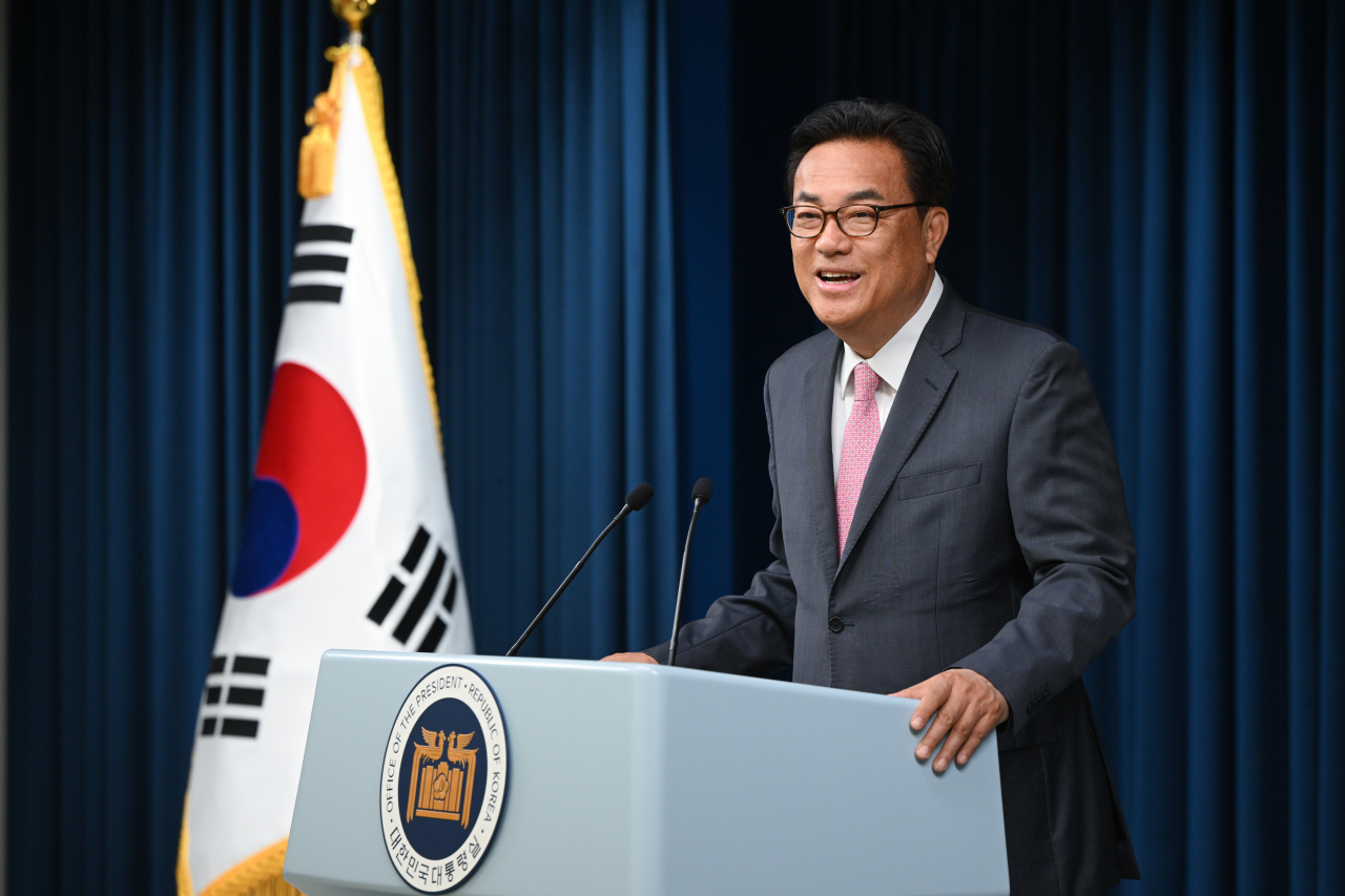 Rep. Chung Jin-suk is tapped by President Yoon Suk Yeol as his new chief of staff on Monday. (Yonhap)