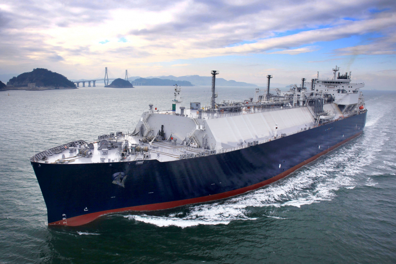 Samsung Heavy Industries secured a record-breaking 4.57 trillion won ($3.44 billion) contract in February this year to construct 15 LNG carriers for a Middle Eastern shipowner. (Samsung Heavy Industries)