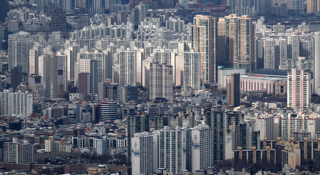 Apartment buildings in Seoul (Newsis)