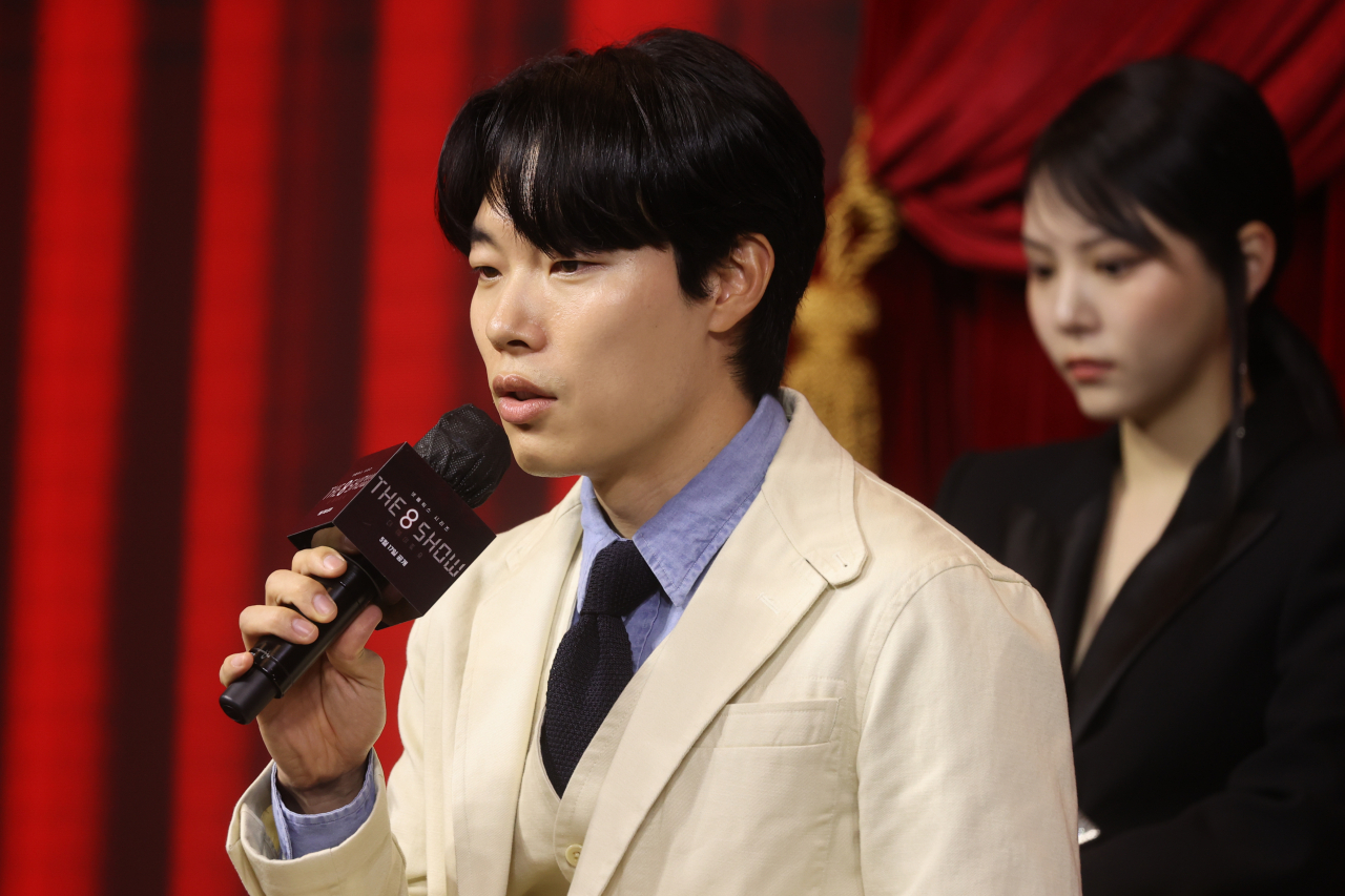 Ryu Jun-yeol speaks during a press conference held in Jung-gu, Seoul, Friday. (Yonhap)