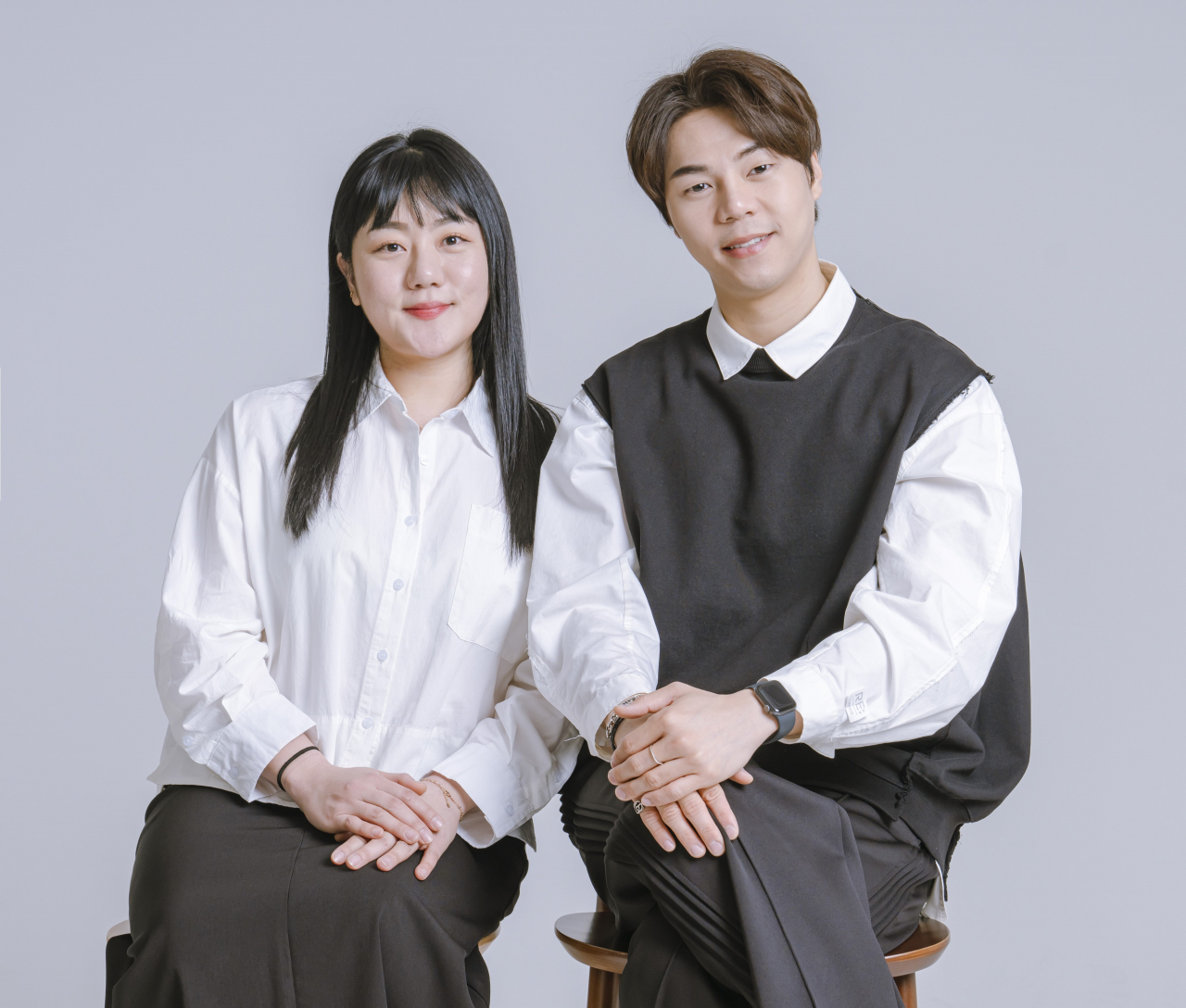 Cho Yu-ah (left) and Kim Soo-in (National Changgeuk Company of Korea)